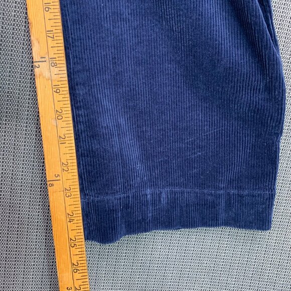 Free Assembly Navy Corduroy Flare Pants Size 18 - Picture 9 of 10